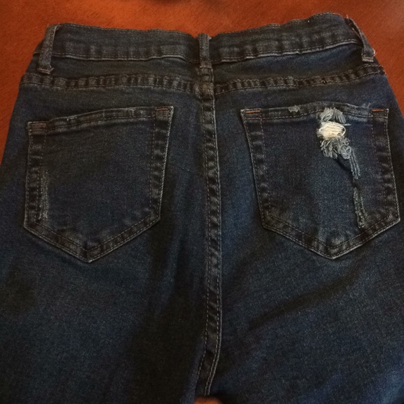 American Bazi High Waisted Distressed Jeans 👖 - Picture 3 of 8